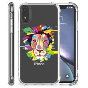 Apple iPhone Xr Stevig Bumper Hoesje Lion Color