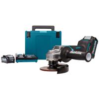 Makita GA013GM201 Accu haakse slijper 125mm XGT 40V Max 4.0Ah in Mbox