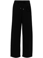 Stella McCartney pantalon en coton à coupe droite - Noir