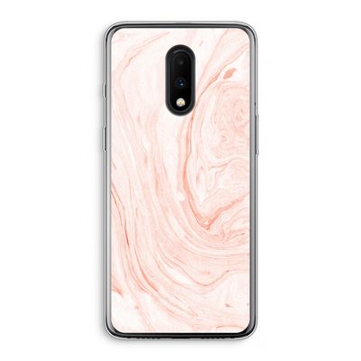 Peach bath: OnePlus 7 Transparant Hoesje