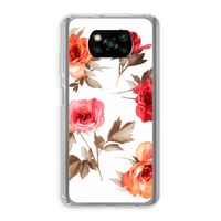 Roosjes: Xiaomi Poco X3 NFC Transparant Hoesje Roosjes: Xiaomi Poco X3 NFC Transparant Hoesje