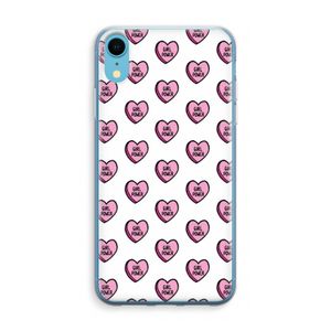 GIRL POWER: iPhone XR Transparant Hoesje