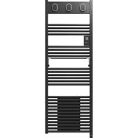 Sauter Marapi2 elektrische handdoekradiator 1750W met ventilator 1000W antraciet thermostaat met weekprogramma boostfunctie 220063