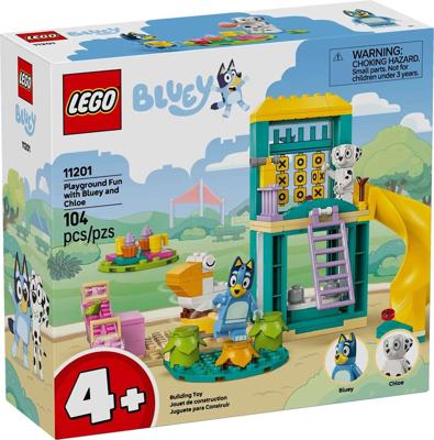 LEGO BLUEY 11201 Speeltuinpret met Bluey en Chloe
