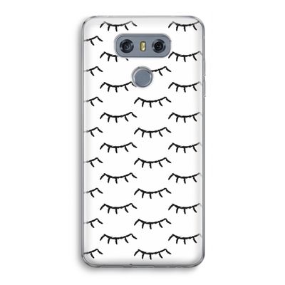 Wimpers: LG G6 Transparant Hoesje