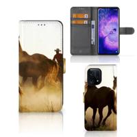 OPPO Find X5 | Telefoonhoesje | Met pasjeshouder | Design Cowboy