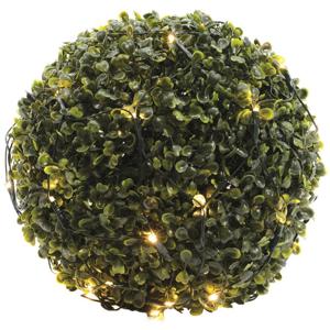 Buxus kerstverlichting - 60 LED lampjes - warm wit - 35 x 35 cm - lichtnetten