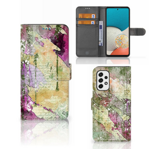 Hoesje Samsung Galaxy A53 Letter Painting