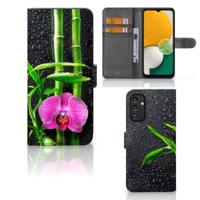 Samsung Galaxy A14 4G Hoesje Orchidee | Portemonnee hoesje