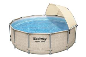 Bestway Power Steel 13' x 42"/3.96m x 1.07m Pool Set