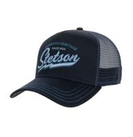 Stetson American Heritage Trucker Pet Classic Donker Blauw