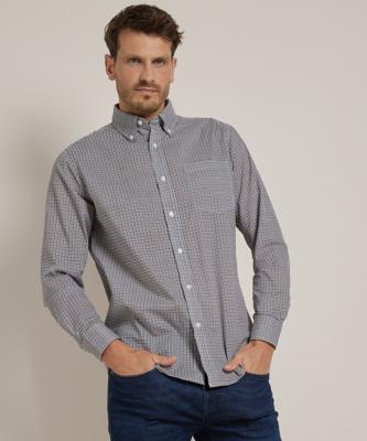 overhemd met ruitjesprint overhemd met ruitjesprint