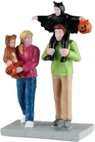 Lemax neighborhood trick-or-treaters halloween figuur Spooky Town 2025 Lemax neighborhood trick-or-treaters halloween figuur Spooky Town 2025