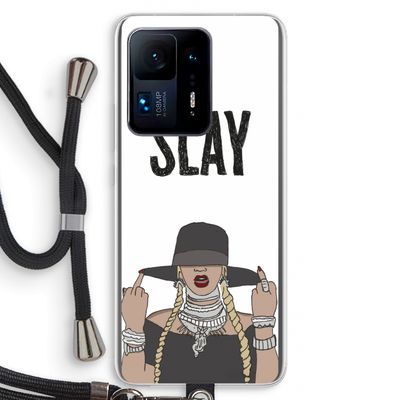 Slay All Day: Xiaomi Mi Mix 4 Transparant Hoesje met koord