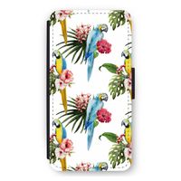 Kleurrijke papegaaien: iPhone 11 Flip Hoesje