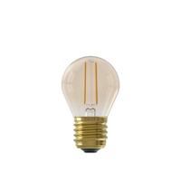 LED volglas Filament Kogellamp 220-240V 3,5W 250lm E27 P45, Goud 2100K Dimbaar - Calex