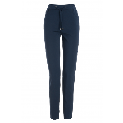 Frank Walder - Blauw | Dames | Broek | Blauw | 40 | regular | Kamst mode