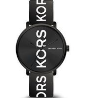 Horlogeband Michael Kors MK2828 Silicoon Zwart 20mm - thumbnail