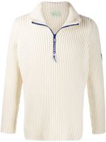 Aries pull en maille nervurée - Blanc Aries pull en maille nervurée - Blanc