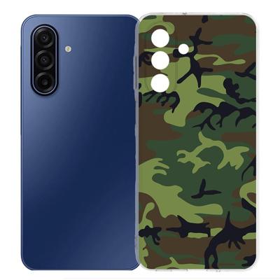 TPU Hoesje Samsung Galaxy A17 - Army Dark Backcover