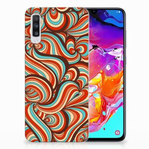 Samsung Galaxy A70 Hoesje maken Retro