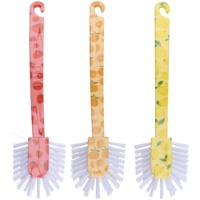 Afwasborstel kunststof assorti