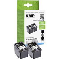 KMP Inktcartridge vervangt HP 301XL, CH563EE Compatibel 2-pack Zwart H75D 1719,4021 - thumbnail