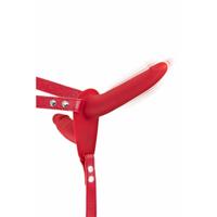Voorbinddildo Fetish Tentation Rood 155 cm