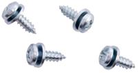 Dresselhaus nummerbordchroef tapping screws 5.5x16 4 pcs. in a bag