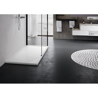 Novellini Olympic Plus douchebak acryl rechthoekig 120x80x12.5cm incl. poten en sifon wit OL801201130