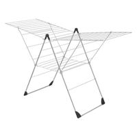 Metaltex vento droogrek 30 m lijn 110x177x67 cm zilver/zwart