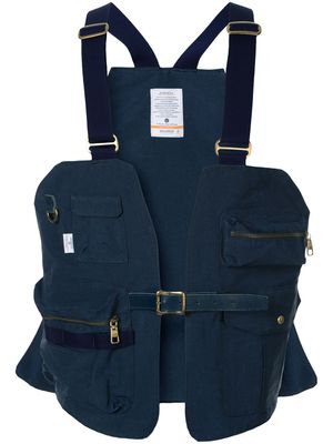 As2ov gilet Shrink - Bleu