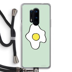 Spiegelei: OnePlus 8 Pro Transparant Hoesje met koord