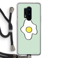 Spiegelei: OnePlus 8 Pro Transparant Hoesje met koord Spiegelei: OnePlus 8 Pro Transparant Hoesje met koord