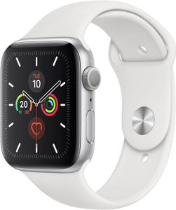 Apple Watch Series 5 OLED 44 mm Digitaal 368 x 448 Pixels Touchscreen 4G Zilver Wifi GPS