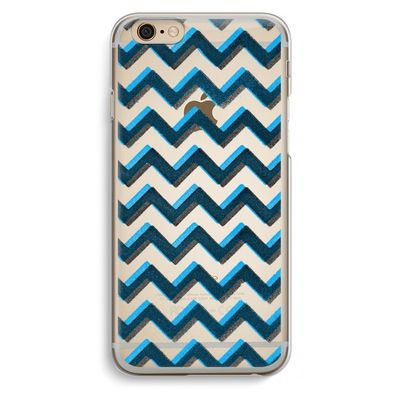 Onderbroken lijn: iPhone 6 / 6S Transparant Hoesje