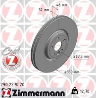 Remschijf Coat Z 290227020