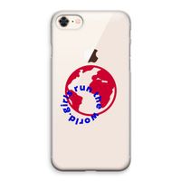 Run The World: iPhone 8 Transparant Hoesje