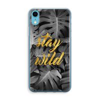 Stay wild: iPhone XR Transparant Hoesje