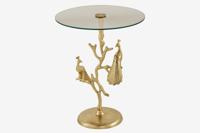 Side table WILDLIFE PEACOCK 60cm goud - 44829