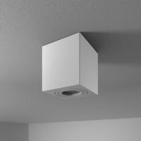Gibbon LED Opbouwspot - Vierkant - GU10 - Badkamer Opbouwspot - IP65 waterdicht - Voor binnen en buitengebruik - Wit