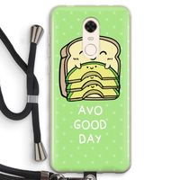Avo Good Day: Xiaomi Redmi 5 Transparant Hoesje met koord