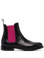 Scarosso Claudia colour-block ankle boots - Noir - thumbnail