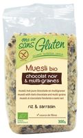 Muesli chocolade en multigranen glutenvrij bio