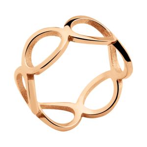 Midi-ring Met roségoud verguld chirurgisch staal Ringen