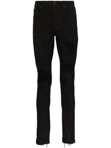 Purple Brand jean slim Oil Spil - Noir