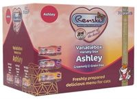 Renske vers mousse kat variatiebox ashley zalm / eend / kip graanvrij (30X70 GR)