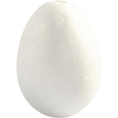 Creativ Company Eieren, h: 6 cm, wit, 5 stuk/ 1 doos
