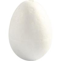 Creativ Company Eieren, h: 6 cm, wit, 5 stuk/ 1 doos