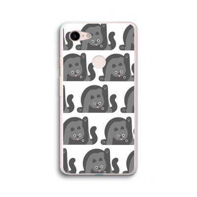 Cats: Google Pixel 3 XL Transparant Hoesje